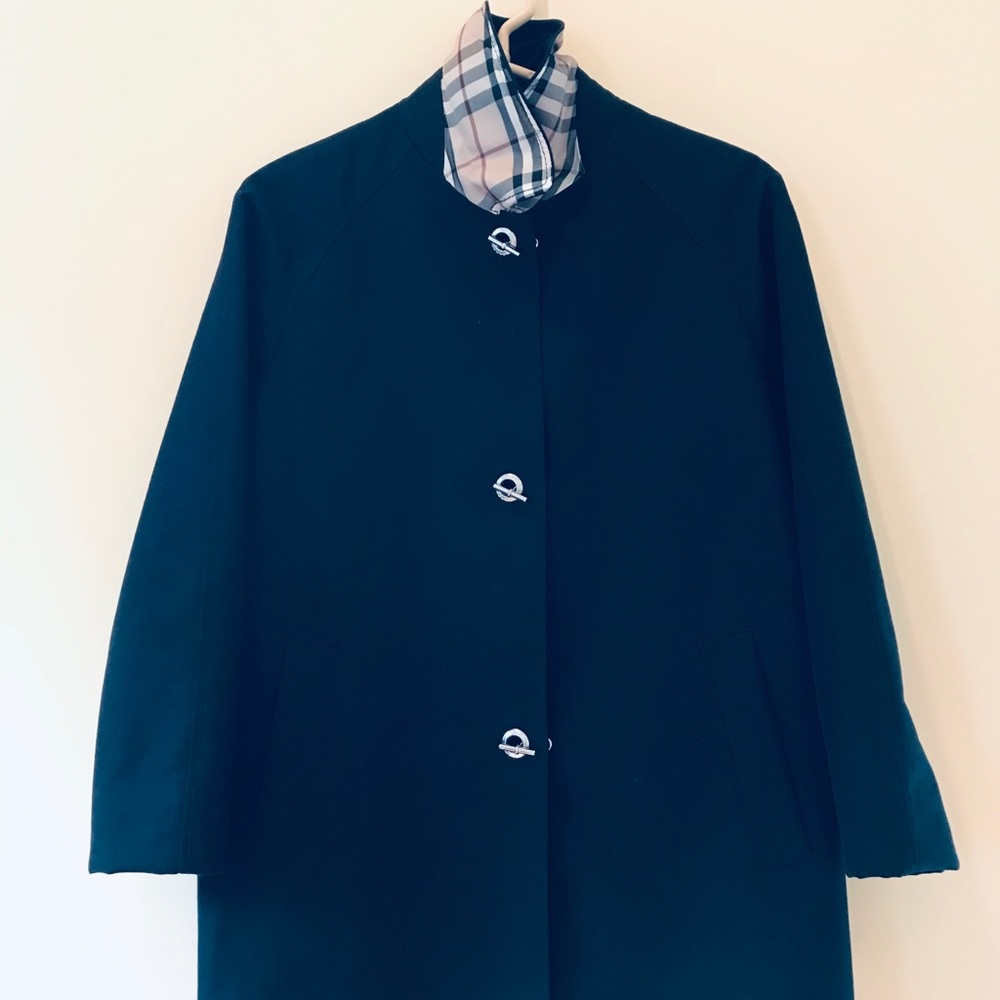 Burberry Trench with Silver Toggles